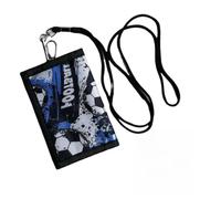 Androxeda 1 Piece Triple Folding Wallet for Children, Wallet with 3 Compartments, for School, Travel, Leisure