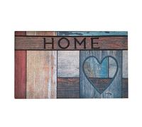 ANDSTAR Home Door Mat 18x30 Inch Colorful Plank Home Design Entryway Door Mat Durable Non Slip Welcome Mat Entry Rugs Indoor Outdoor Home Decoration for Home, Garage, Patio(1 Pc)