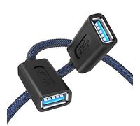 ANDTOBO USB 3.0 Female to Female Extension Cable, USB Female Cable Speed up to 5 Gbps Suitable for Computers, Mobile Phones, Printers, Mouse, Keyboards, etc- 1M