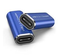 ANDTOBO USB C Female to Female Adapter, 2 Pack USB 3.1 Type C Female Coupler Adapter, Supports Charging and Data Transfer Extension Connector for Laptop,Tablet, Mobile Phone and More