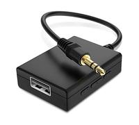 ANDTOBO USB to Aux Audio Adapter, 3.5mm Male to USB Female for Playing Music in Your Car