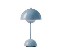 AndTradition Flowerpot VP9 Wireless Lamp Height 29.5 cm Sky Blue
