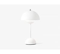 AndTradition Flowerpot VP9 Wireless Lamp Height 29.5 cm White