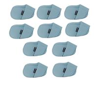 Andux 10Pack PU Golf Irons Club Head Covers Pouch Holder MT/PU03 Light blue