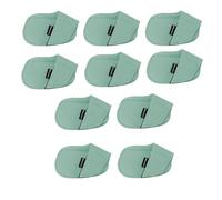 Andux 10Pack PU Golf Irons Club Head Covers Pouch Holder MT/PU03 Mint green