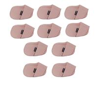 Andux 10Pack PU Golf Irons Club Head Covers Pouch Holder MT/PU03 Pink