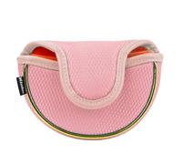 Andux Gold Golf Putter Club Head Covers Half-Mallet Putter Cover Small-Semicircle MT/TG29 (Pink)