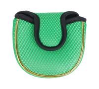 Andux Gold Putter Cover Golf Putter Head Covers Semicircle MT/TG28 Green