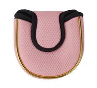 Andux Gold Putter Cover Golf Putter Head Covers Semicircle MT/TG28 Pink