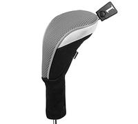 Andux Golf Club Head Covers 460cc Drivers Cover Long Neck Grey