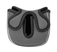 Andux Golf Putter Head Covers for Low Center Shaft Putter MT/TG23, Square Grey