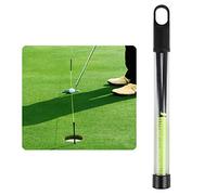 Andux Golf Putting Guide Line Golf Training Aid Golf Putting String with Pegs LXXLQ-01