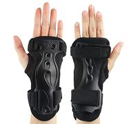 Andux Ice Skating Snow Wrist Guard Snowboard Wrist Palms Extended Protection HXHW-01 (M)