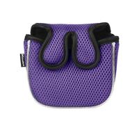 Andux Mallet Putter Cover Golf Putter Head Covers for Center Shaft Putter MT/TG16 Purple, Square