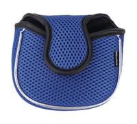Andux Mesh Heel-Shafted Mallet Putter Cover Golf Putter Head Covers Blue, Square MT/TG14