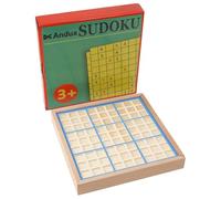 Andux Sudoku Puzzle Board Game with Drawer Wooden Number SD-02 (Blue)