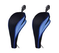 Andux Zipper Closure Golf Hybrid Club Head Covers with Dial No. Tag 2pcs/Set MT/HY19 (Blue)