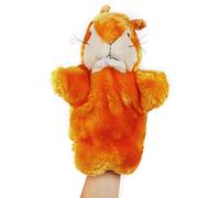 andux Zone Plush Animal Hand Puppet, Hand Puppet, Plush Doll, Mini Animal Cartoon Animal Motifs, Squirrel (SO-03)