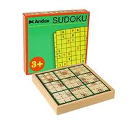 Andux Zone Sudoku Puzzle Board Game with Drawer Wooden Number SD-02 (Green)