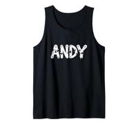 Andy Butterfly - Personalized Cute Name Word Art Tank Top