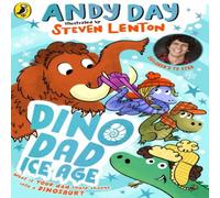 Andy Day Dino Dad: Ice Age Paperback Book Andy Day Multicolor