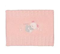 Andy & Helen 2/558cd03 _ R Blanket Cot Embroidered Cotton Wire, Pink