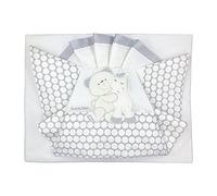 Andy & Helen 3/400d11 _ GR Embroidered Bed Sheet, Grey