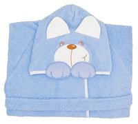 Andy & Helen 932L Dressing Gown Sleeves Embroidered Sky