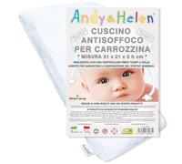 ANDY & HELEN Anti Choking Cot Bed Pillow A010