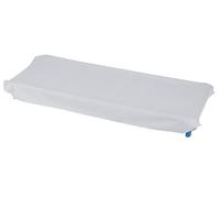 ANDY & HELEN - Fitted Sheet for Nursery Bed with Elasticated Corners for a Total Fit; Standard Sizes 65 x 140 cm, 100% Cotton, Grey