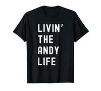 Andy Living The Andy Life Name Value Graphic T-Shirt