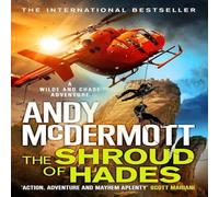 Andy McDermott The Shroud Of Hades (Wilde/Chase 18) Hardback Book in White Andy McDermott White