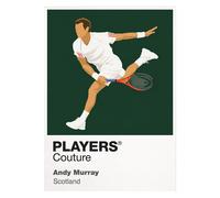 Andy Murray Tennis Icon Frame Men's T-Shirt - Baby Pink / M