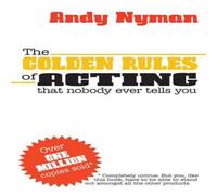 Andy Nyman The Golden Rules of Acting Paperback Book in White Andy Nyman White