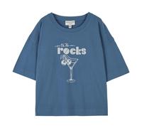 Andy On The Rocks organic cotton T-shirt Blue