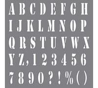 Andy Skinner Mixed Media Have Your Say Stencil, Grey, 6 x 6-Inch