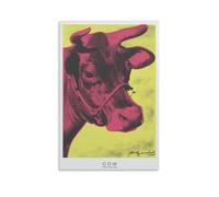 Andy Warhol Cow Wall Art Print, Pop Art Print, Trendy Poster, Famous Gallery Wall Art Decor for Living Room Canvas Poster, Art Gift For Friend Canvas Wall Art Decor Poster Print Unframed 24x36inch
