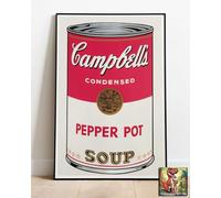 Andy Warhol Pepper Pot Campbell's Soup Poster Similar to A1-36"x24" :: Bring Your Walls To Life !