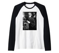 Andy Warhol Pop Artist Filmmaker Photo 1965 Raglan Baseball Tee