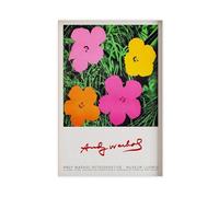 Andy Warhol Poster Prints, Famous Art Prints, Modern Gallery Wall Home Decor (4) Canvas Poster Wall Art Decor Print Picture Paintings for Living Room Bedroom Decoration 08x12inch(20x30cm)