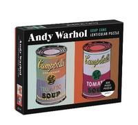 Andy Warhol Soup Cans 300 Piece Lenticular Puzzle (Jigsaw)