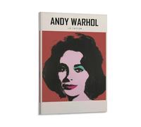 Andy Warhol Taylor Wall Art Print, Pop Art Print, Trendy Poster, Famous Gallery Wall Art Decor for Living Room, Art Gift For Friend Canvas Wall Art Decor Poster Print Framed 20x30inch