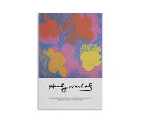 Andy Warhol Wall Art Print, Pop Art Print, Trendy Poster, Famous Gallery Wall Art Decor for Living Room, Andy Warhol Sunset Canvas Wall Art Poster Canvas Wall Art Decor Poster Print Unframed 12x18inch