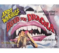 Andy Warhol's Blood For Dracula - Mini Film Poster/Book Clipping
