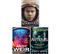 Andy Weir Collection 3 Books Set (Project Hail Mary, Artemis, The Martian)