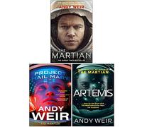 Andy Weir Collection 3 Books Set (The Martian, Artemis & More)