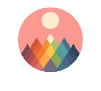 Andy Westface Rainbow Peak Men's T-Shirt - White - XXL - White