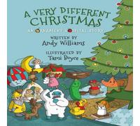 Andy Williams A Very Different Christmas Hardcover Book Andy Williams Multicolor