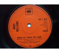 Andy Williams - Where Do I Begin Love Story / Something [7" Vinyl]