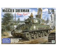 ANDY'S Hobby Headquarters 1:16 M4A3E Sherman Easy Eight Model Military Kit